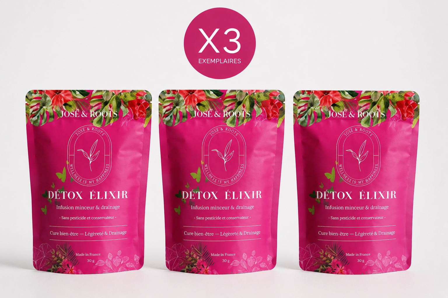 J&R Elixir – Thé Détox Express Minceur & Draineur Naturel | Confort & légèreté au quotidien 🇫🇷